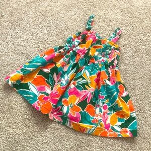 Flower Pattern Dress